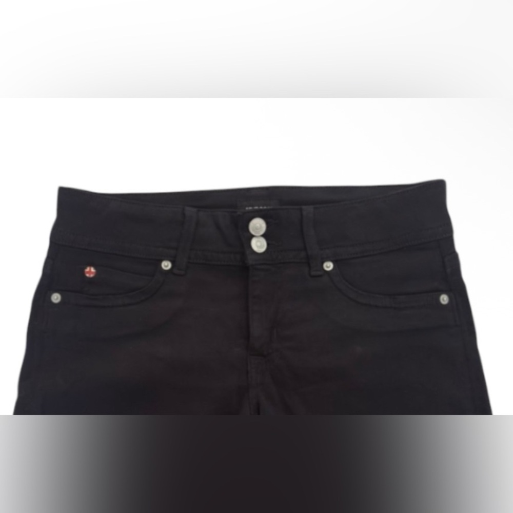 Hudson Ruby Short Black Roll-Hem Denim Shorts - Picture 4 of 4